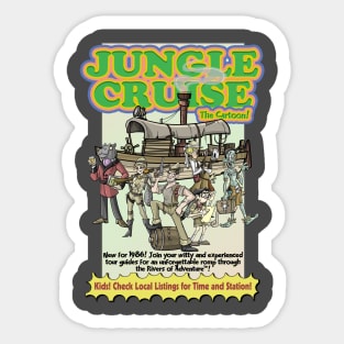 Jungle Cruise, The Cartoon! Sticker